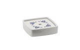 CIXI mydlenka na postavenie, porcelán, biela/modrá