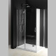 One obdĺžnikový sprchovací kút 1100x700mm L / P variant