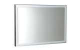 Luminar zrkadlo v ráme s LED osvetlením 900x500mm, chróm