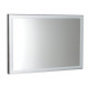 Luminar zrkadlo v ráme s LED osvetlením 900x500mm, chróm