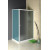 AMADEO posuvné sprchové dvere 1200 mm, sklo BRICK