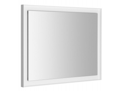 Flute zrkadlo s LED osvetlením 900x700mm, biela