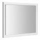 Flute zrkadlo s LED osvetlením 900x700mm, biela