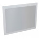 MITRA zrkadlo v ráme 920x720x40mm, biela