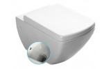 PURITY WC závesné s bidetovú spŕškou 35x55,5cm, biela (10PL02001-DL)