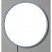 FLOAT zrkadlo s LED osvetlením, priemer 600mm, biela