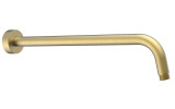 Sprchový záves okrúhly, 400 mm, zlatý matný