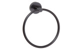 X-ROUND BLACK držák ručníků kruh, černá