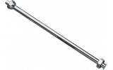 Trubička priama pre pisoár vrátane matiek, 1/2 ', priemer 12x300mm, chróm
