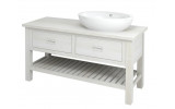 BRAND umývadlová skrinka 130x73x50cm, starobiela