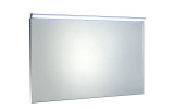 BORA zrkadlo v ráme 1000x600mm s LED osvetlením a vypínačom, chróm