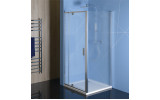 Easy Line obdĺžnik / štvorec sprchový kút pivot dvere 800-900x900mm L / P variant, brick sklo