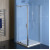 Easy Line obdĺžnik / štvorec sprchový kút pivot dvere 800-900x900mm L / P variant, brick sklo