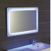 Lord zrkadlo s presahom s LED osvetlením 1100x600mm, biela