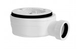 GELCO vaničkový sifón, priem. otv. 90 mm, DN40, extra nízky, pre vaničky s krytom