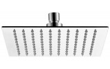 SLIM hlavová sprcha, štvorec 300x300mm, leštená nerez