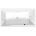 QUEST HYDRO-AIR masážna vaňa, 180x100x49cm, biela